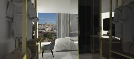 Superior Double or Twin Studio with Acropolis View
